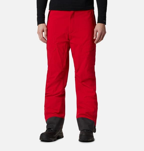 Columbia Powder Stash Ski Pants Men Red USA (US1416543)